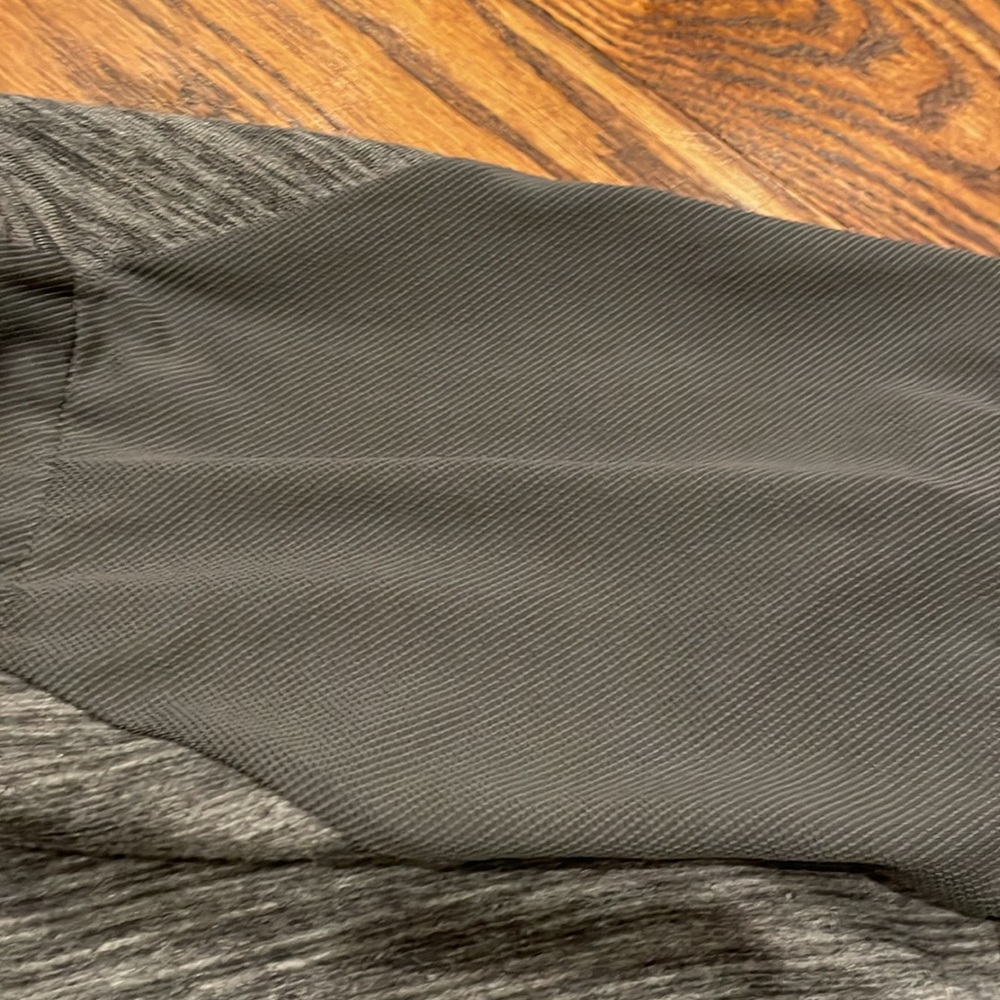 Adidas sz S Climalite Xpressive cropped sweatshirt space age gray mesh shoulders - Picture 6 of 10